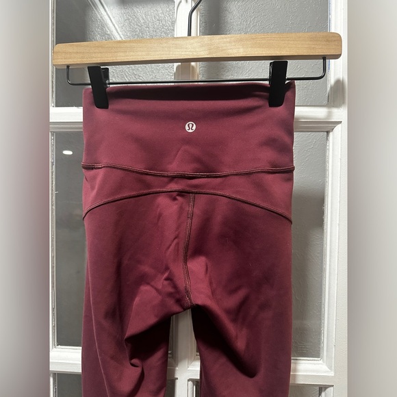 Lululemon In Movement 7/8 Tight *Everlux-Redwood - Picture 7 of 9